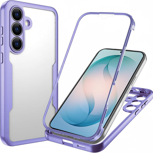 Ovitek za Samsung Galaxy S26 Plus, Techsuit, ColorVerse 360, Vijolična