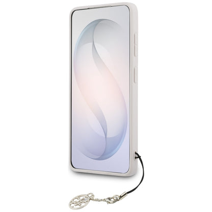 Ovitek za Samsung Galaxy S26 S942, Guess, 4G Classic Logo Charm, Roza