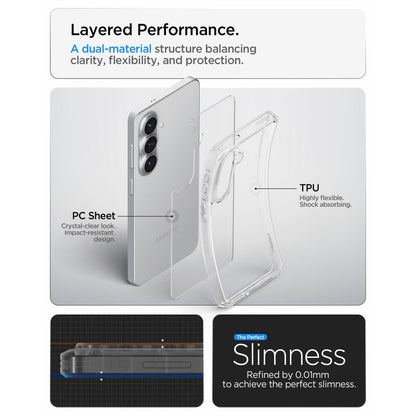 Ovitek za Samsung Galaxy S26 S942, Spigen, Ultra Hybrid, Prozoren ACS10732
