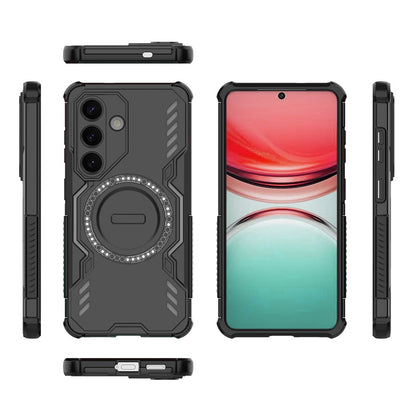 Ovitek MagSafe za Samsung Galaxy S26, Techsuit, ArmorMag, Črn