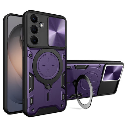 Ovitek za Samsung Galaxy S26 S942, Techsuit, CamGuard Pro, Vijoličen