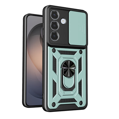 Ovitek za Samsung Galaxy S26, Techsuit, CamShield, Zelen