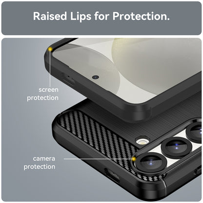 Case for Samsung Galaxy S26, Techsuit, Carbon, Black