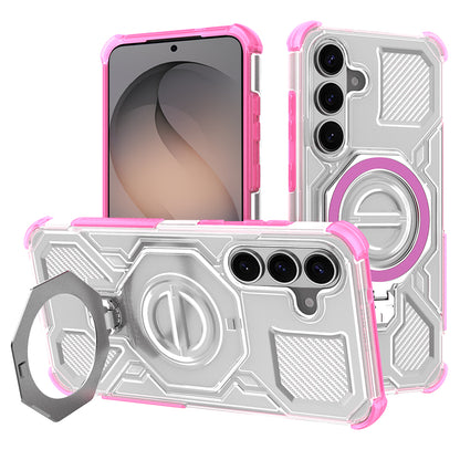 Ovitek za Samsung Galaxy S26 S942, Techsuit, Carbon Shield Pro, Roza