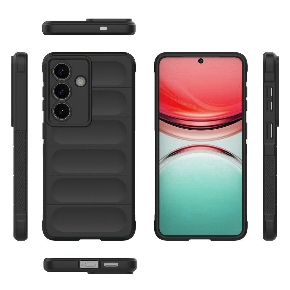 Ovitek za Samsung Galaxy S26, Techsuit, Magic Shield, Črn