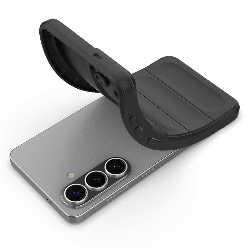 Ovitek za Samsung Galaxy S26, Techsuit, Magic Shield, Črn