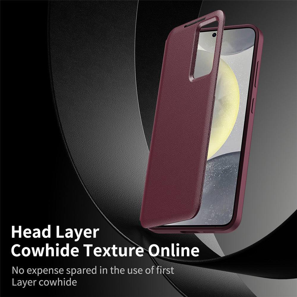 Case for Samsung Galaxy S26 S942, Techsuit, SmartView, Red