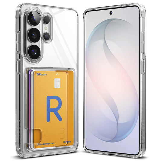 Ovitek za Samsung Galaxy S26 Ultra, Ringke, Fusion Card, Prozoren