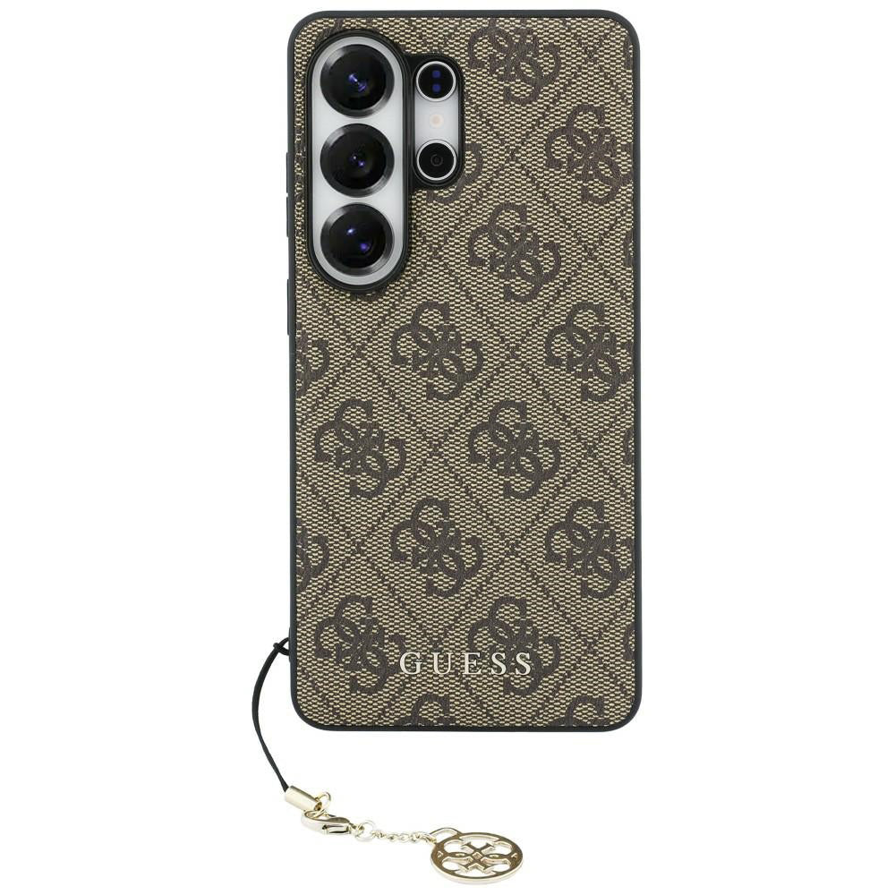 Ovitek za Samsung Galaxy S26 Ultra S948, Guess, 4G Classic Logo Charm, rjava