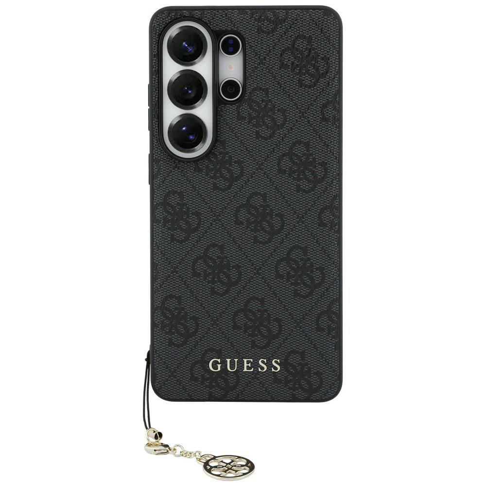 Ovitek za Samsung Galaxy S26 Ultra S948, Guess, 4G Classic Logo Charm, črn