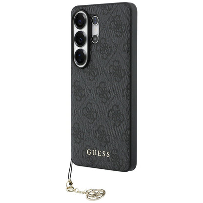 Ovitek za Samsung Galaxy S26 Ultra S948, Guess, 4G Classic Logo Charm, črn