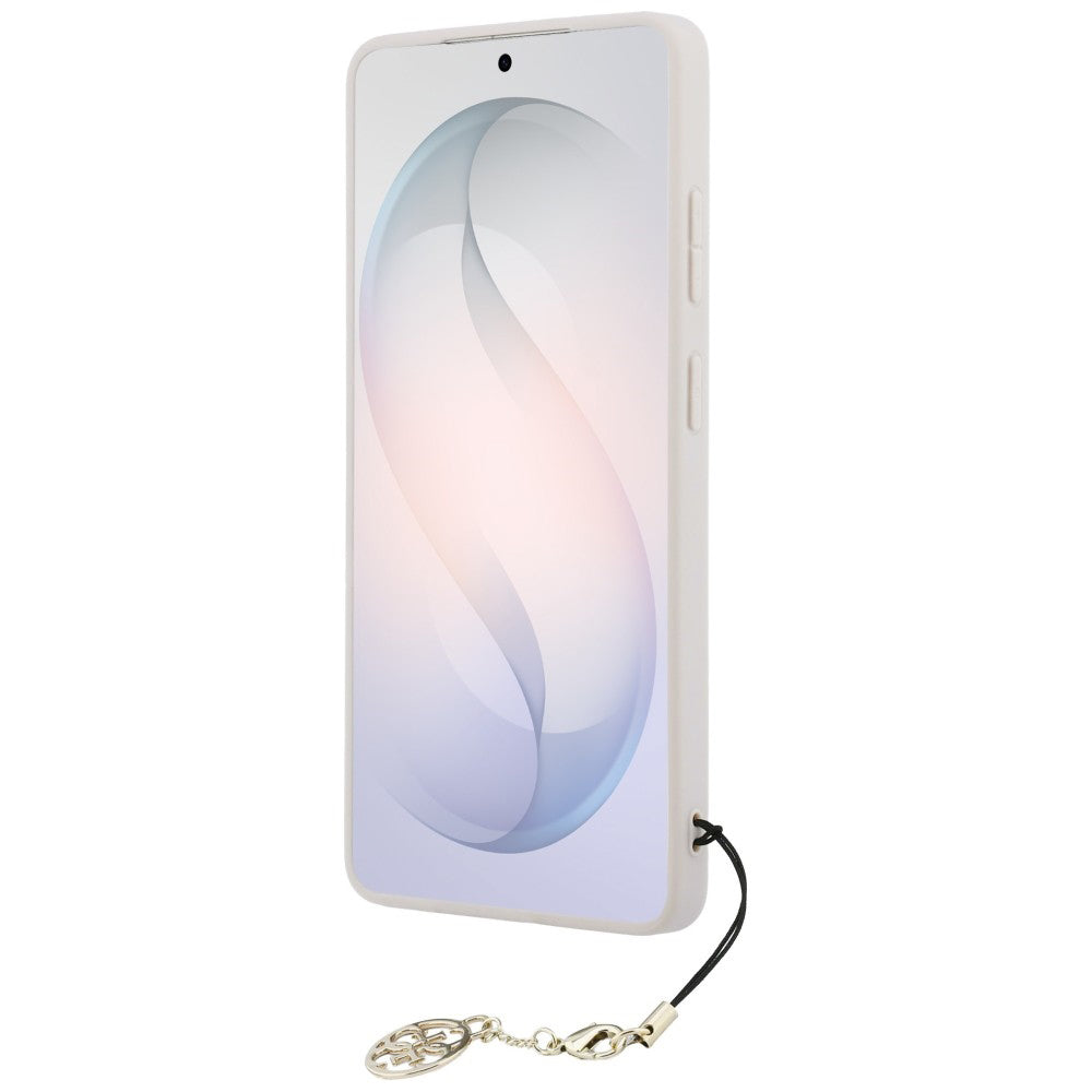 Ovitek za Samsung Galaxy S26 Ultra S948, Guess, 4G Classic Logo Charm, Roza