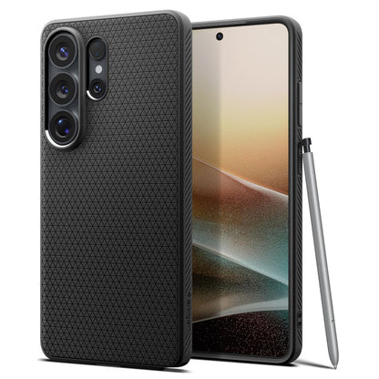 Ovitek za Samsung Galaxy S26 Ultra S948, Spigen, Liquid Air, Mat Črna ACS10670