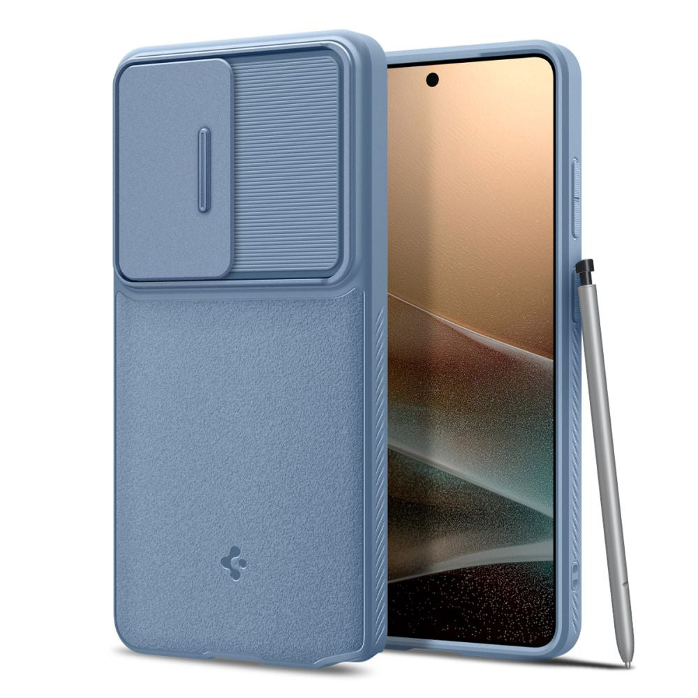Ovitek za Samsung Galaxy S26 Ultra S948, Spigen, Optik Armor, modra ACS11226