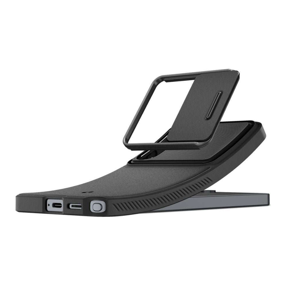 Ovitek za Samsung Galaxy S26 Ultra S948, Spigen, Optik Armor, črn ACS10687