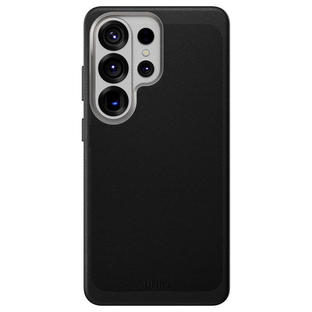 Ovitek za Samsung Galaxy S26 Ultra S948, UNIQ, Lyden Leatherette, črn