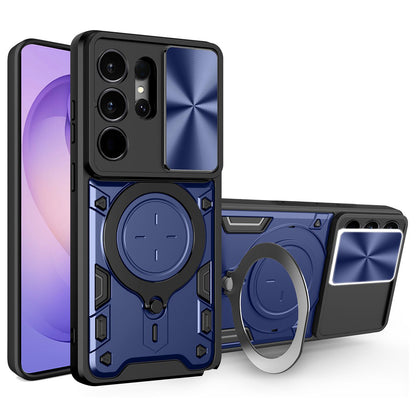 Ovitek za Samsung Galaxy S26 Ultra, Techsuit, CamGuard Pro, Modra