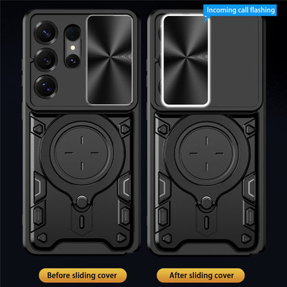 Ovitek za Samsung Galaxy S26 Ultra, Techsuit, CamGuard Pro, Rdeča