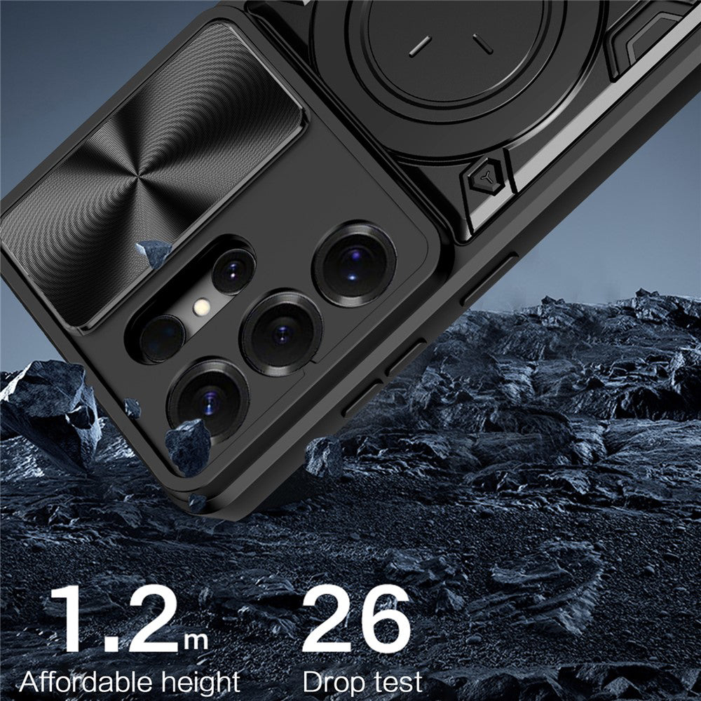 Ovitek za Samsung Galaxy S26 Ultra, Techsuit, CamGuard Pro, Rdeča