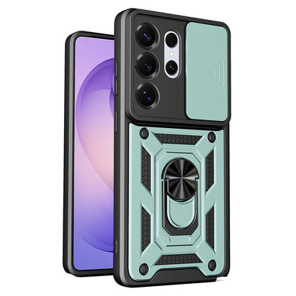 Ovitek za Samsung Galaxy S26 Ultra, Techsuit, CamShield, Zelen