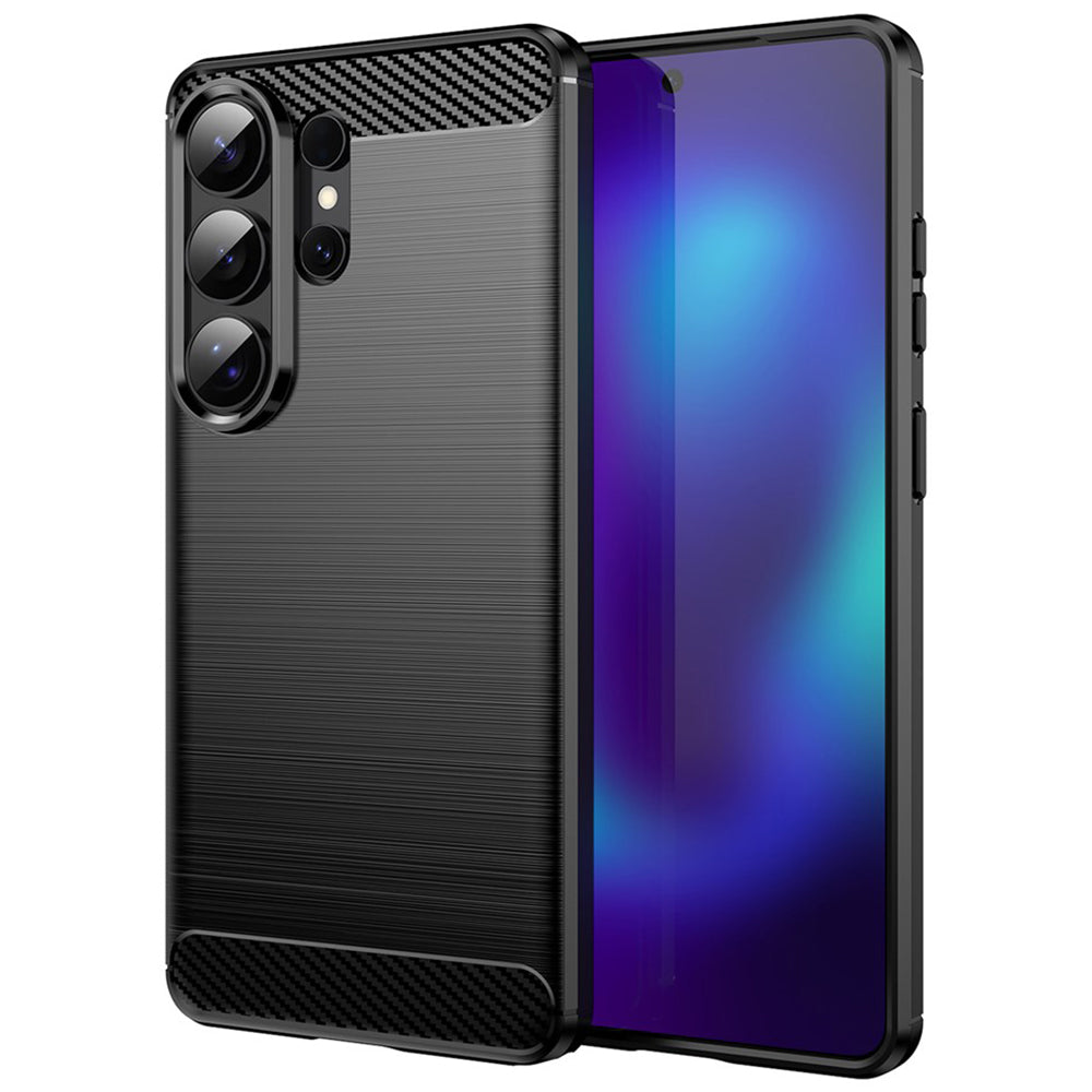 Ovitek za Samsung Galaxy S26 Ultra, Techsuit, Carbon, Črn
