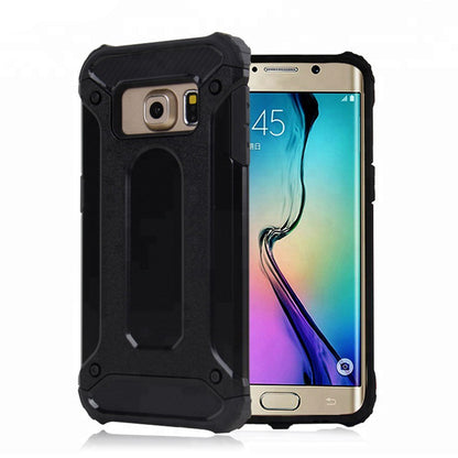 Ovitek za Samsung Galaxy S6 G920, Techsuit, Hybrid Armor, Črn