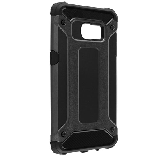 Ovitek za Samsung Galaxy S7 edge G935, Techsuit, Hybrid Armor, Črn