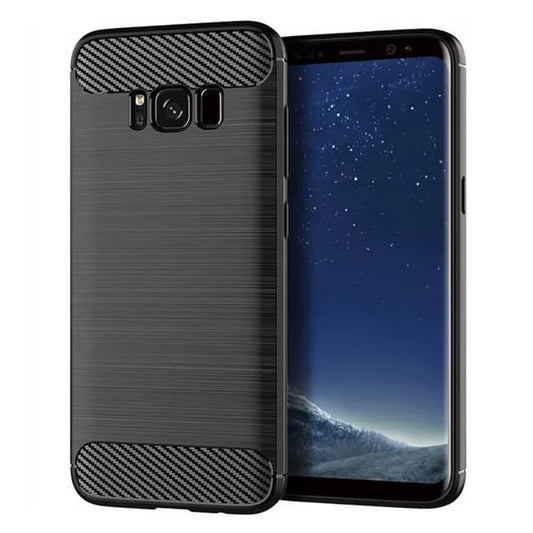 Ovitek za Samsung Galaxy S8 G950, Techsuit, Karbon, Črn