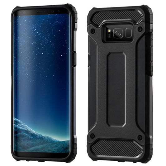 Ovitek za Samsung Galaxy S8+ G955, Techsuit, Hybrid Armor, Črn
