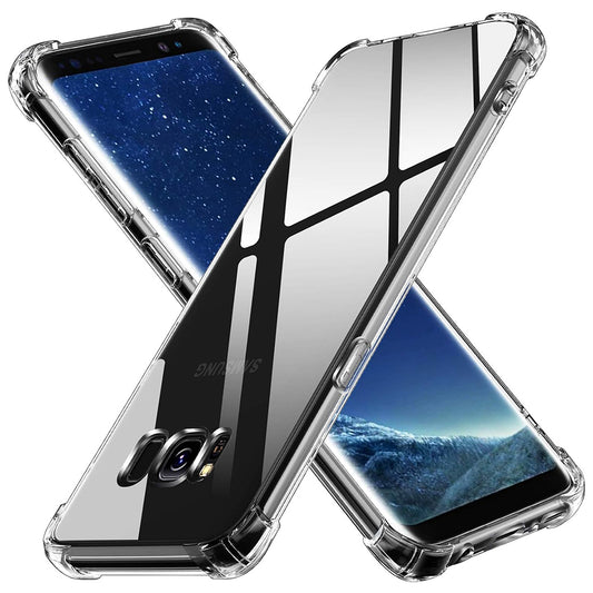Ovitek za Samsung Galaxy S8+ G955, Techsuit, odporen na udarce, prozoren