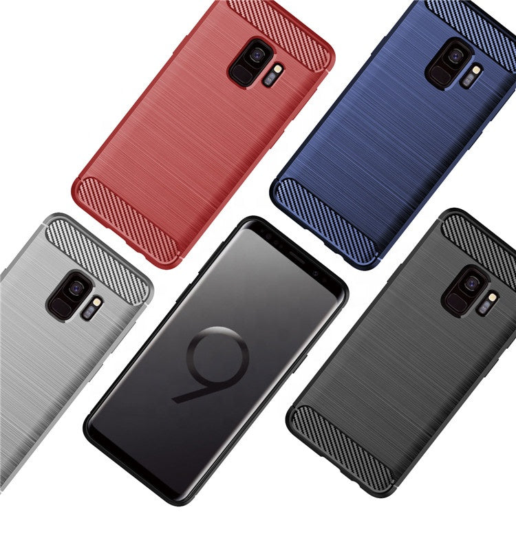 Case for Samsung Galaxy S9 G960, Techsuit, Carbon, Black