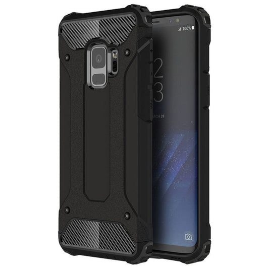 Ovitek za Samsung Galaxy S9 G960, Techsuit, Hybrid Armor, Črn