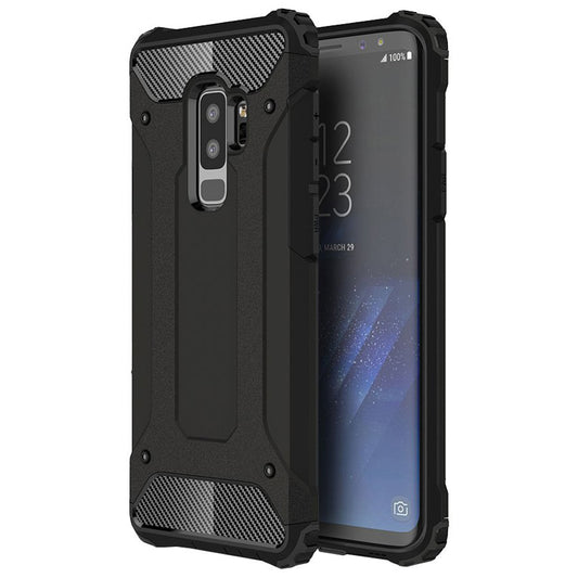 Ovitek za Samsung Galaxy S9+ G965, Techsuit, Hybrid Armor, Črn