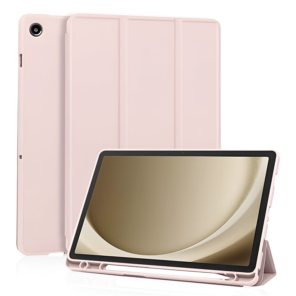 Ovitek za Samsung Galaxy Tab A11+ / Tab A9+, Techsuit, Flex Trifold, roza