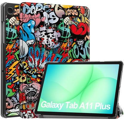 Ovitek za Samsung Galaxy Tab A11+ / Tab A9+, Techsuit, FoldPro Urban Vibe, Večbarvno