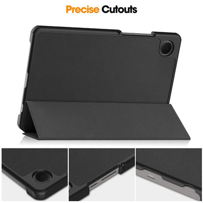 Ovitek za Samsung Galaxy Tab A11 / Tab A9, Techsuit, FoldPro Nov Model, Črn