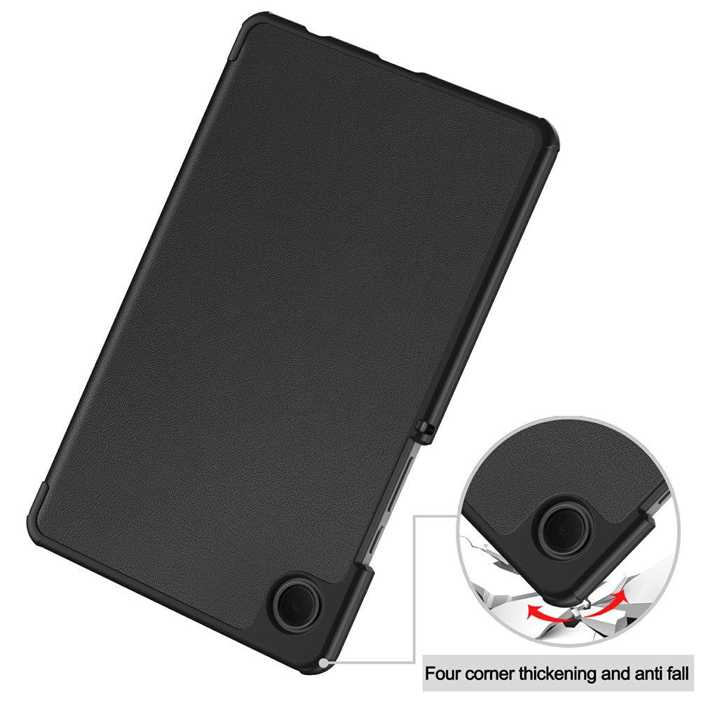 Ovitek za Samsung Galaxy Tab A11 / Tab A9, Techsuit, FoldPro Nov Model, Črn