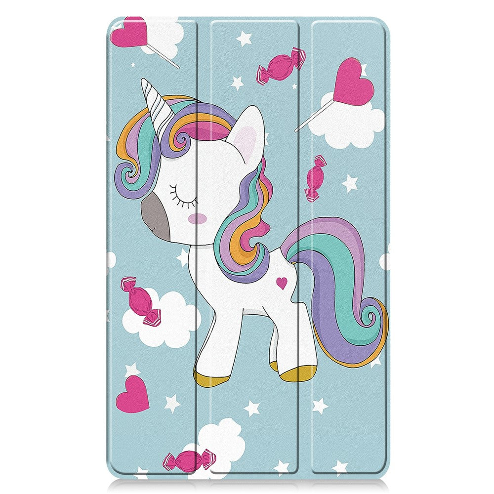 Ovitek za Samsung Galaxy Tab A11 / Tab A9, Techsuit, FoldPro Unicorn Nov Model, Večbarven