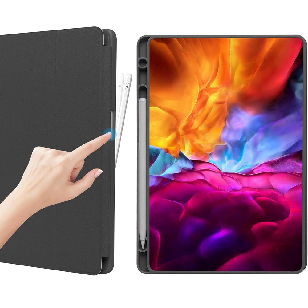 Ovitek za Samsung Galaxy Tab A9+, Techsuit, Flex Trifold, Črn