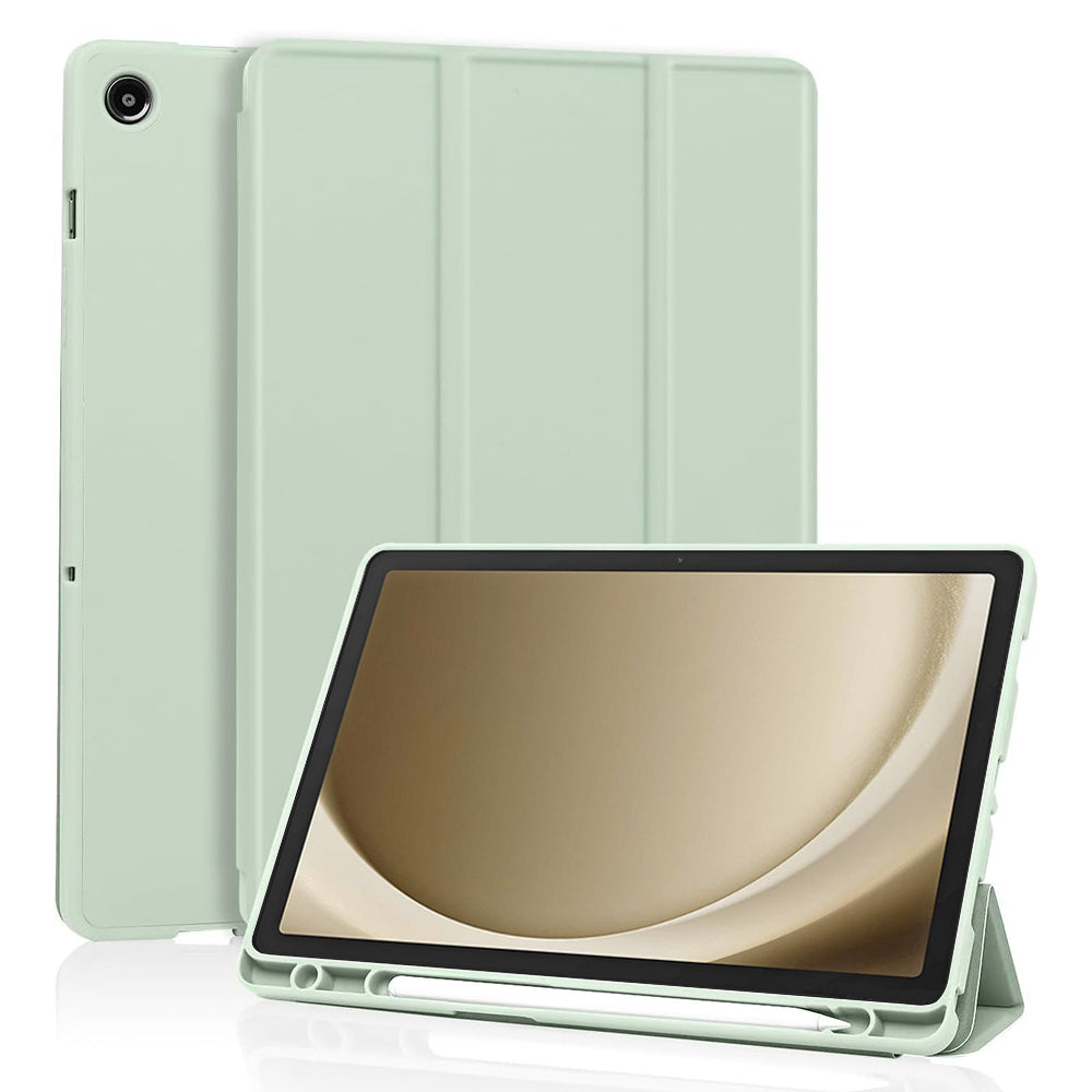 Ovitek za Samsung Galaxy Tab A9+, Techsuit, Flex Trifold, Matcha zelena