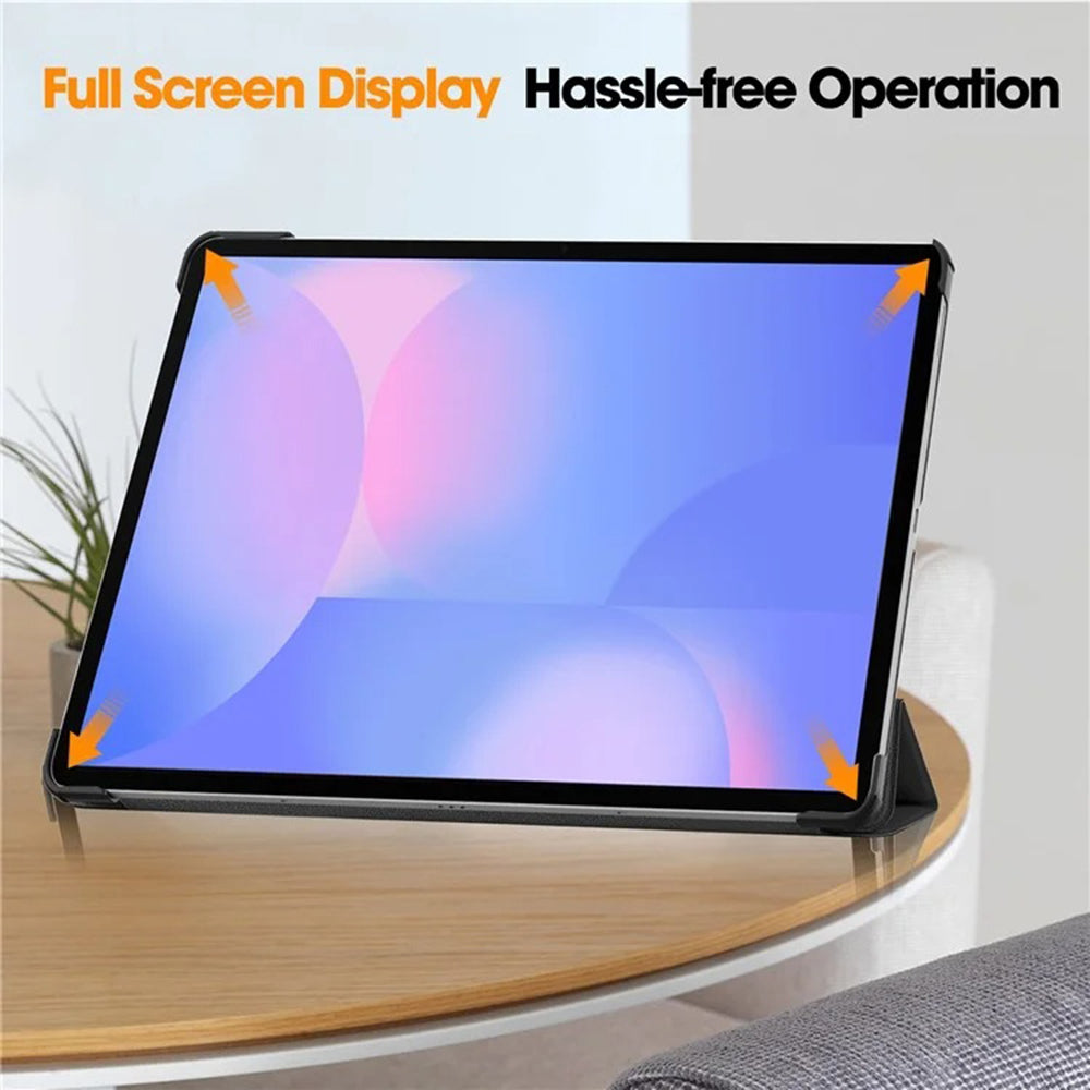 Case for Samsung Galaxy Tab S10 FE+, Techsuit, FoldPro, Black