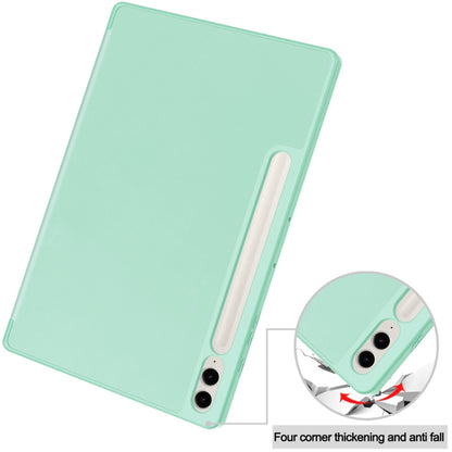 Ovitek za Samsung Galaxy Tab S10+ / Tab S9 FE+ / Tab S9+, Techsuit, Flex Trifold, Črn