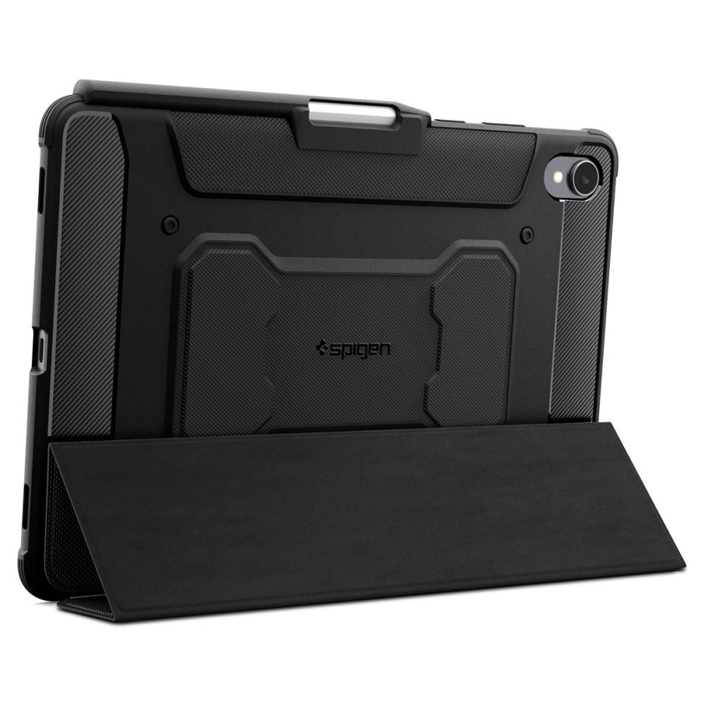 Ovitek za Samsung Galaxy Tab S11, Spigen, Rugged Armor Pro, Črn ACS10149