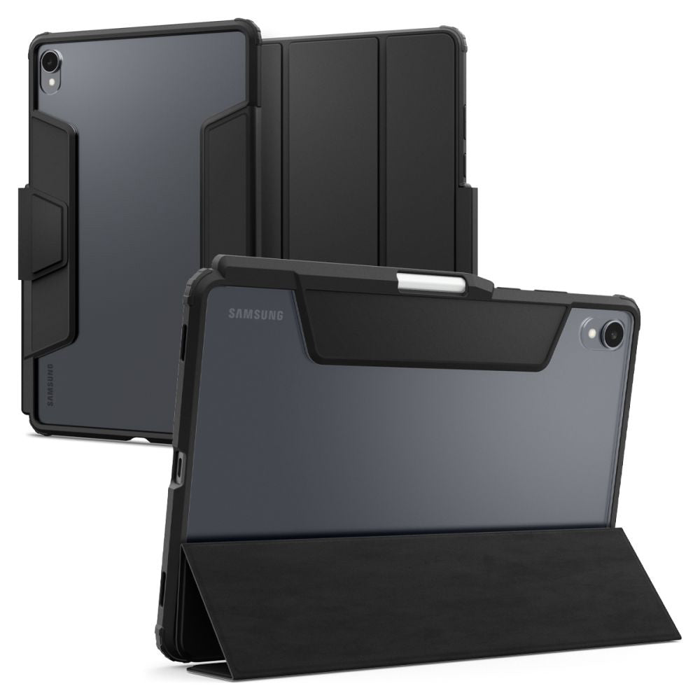 Ovitek za Samsung Galaxy Tab S11, Spigen, Ultra Hybrid Pro, Črn ACS10212
