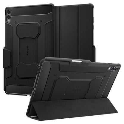 Ovitek za Samsung Galaxy Tab S11 Ultra, Spigen, Rugged Armor Pro, Črn ACS10150