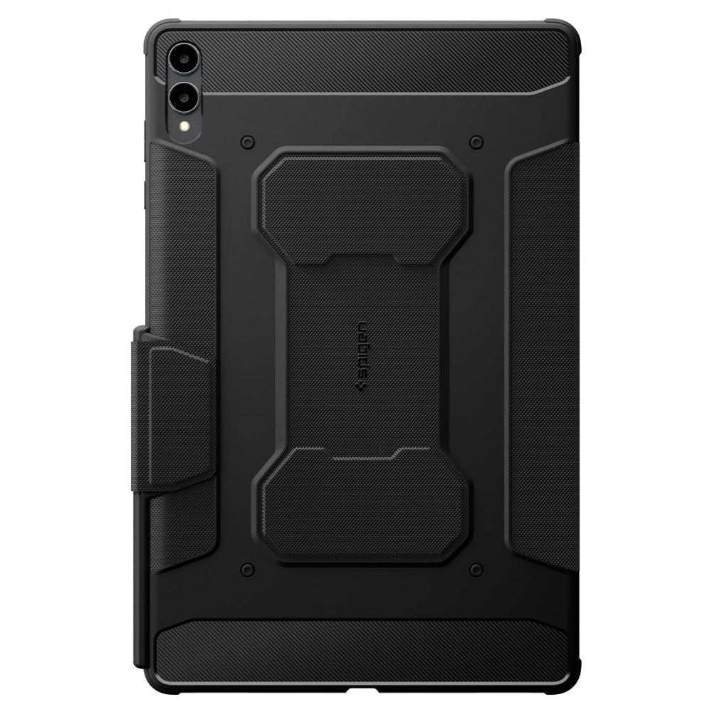Ovitek za Samsung Galaxy Tab S11 Ultra, Spigen, Rugged Armor Pro, Črn ACS10150