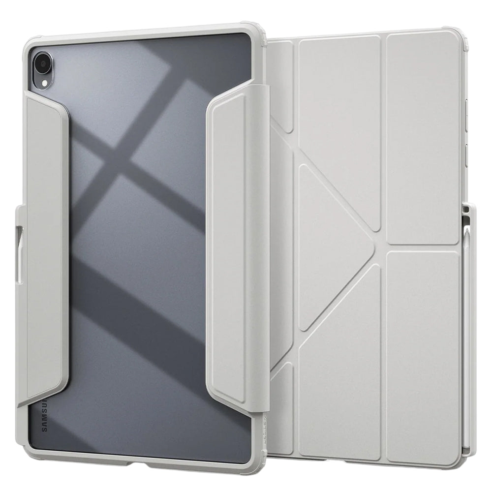 Ovitek za Samsung Galaxy Tab S12 Plus, Spigen, Air Skin Pro, siv ACS11824