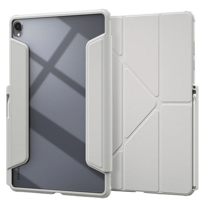 Ovitek za Samsung Galaxy Tab S12 Plus, Spigen, Air Skin Pro, siv ACS11824