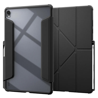 Ovitek za Samsung Galaxy Tab S12 Plus, Spigen, Air Skin Pro, črn ACS11823