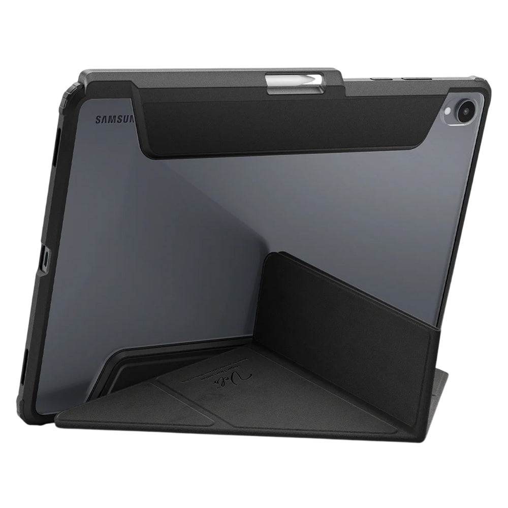 Ovitek za Samsung Galaxy Tab S12 Plus, Spigen, Air Skin Pro, črn ACS11823